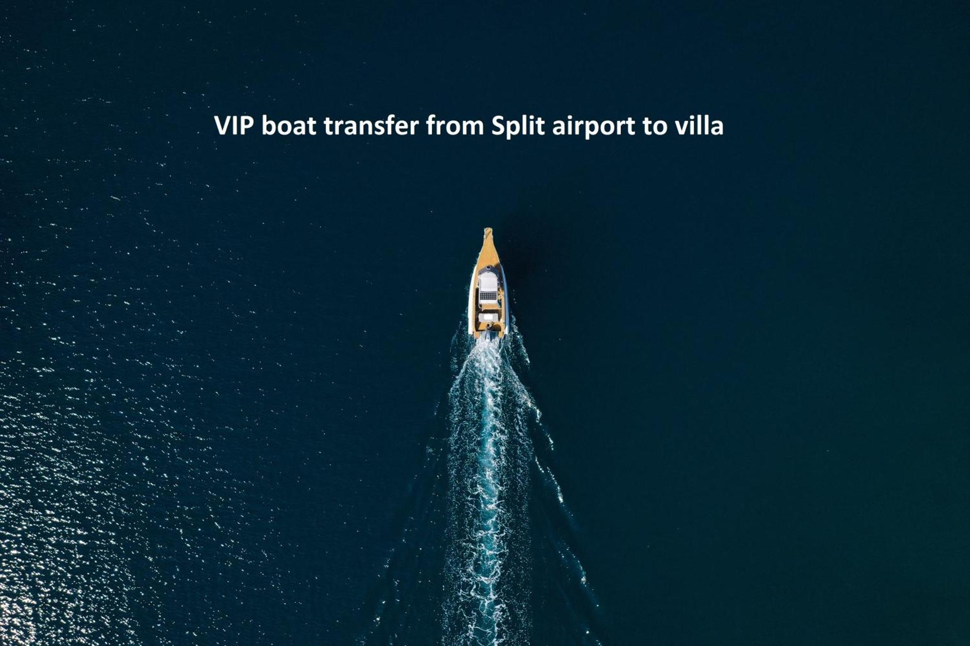 Villa Philippa - Luxurious Five-room - Idyllic Location - First Row To The Sea - Spectacular View Of The Sea Bay - Unforgettable Sunsets - 15 Minutes From Supetar Ferry Port - Free Parking - Private Pool *